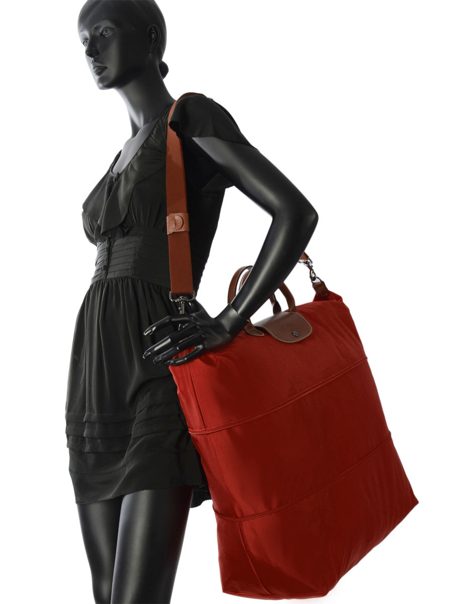 Sacs de voyage Longchamp 1911089 rouge - livraison gratuite