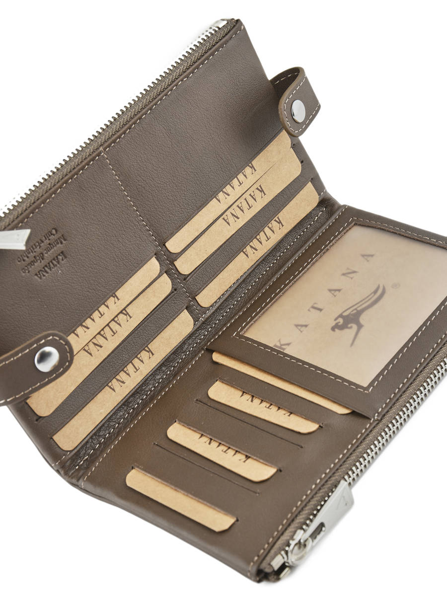 Portefeuille Katana 553.118 taupe sur edisac.com