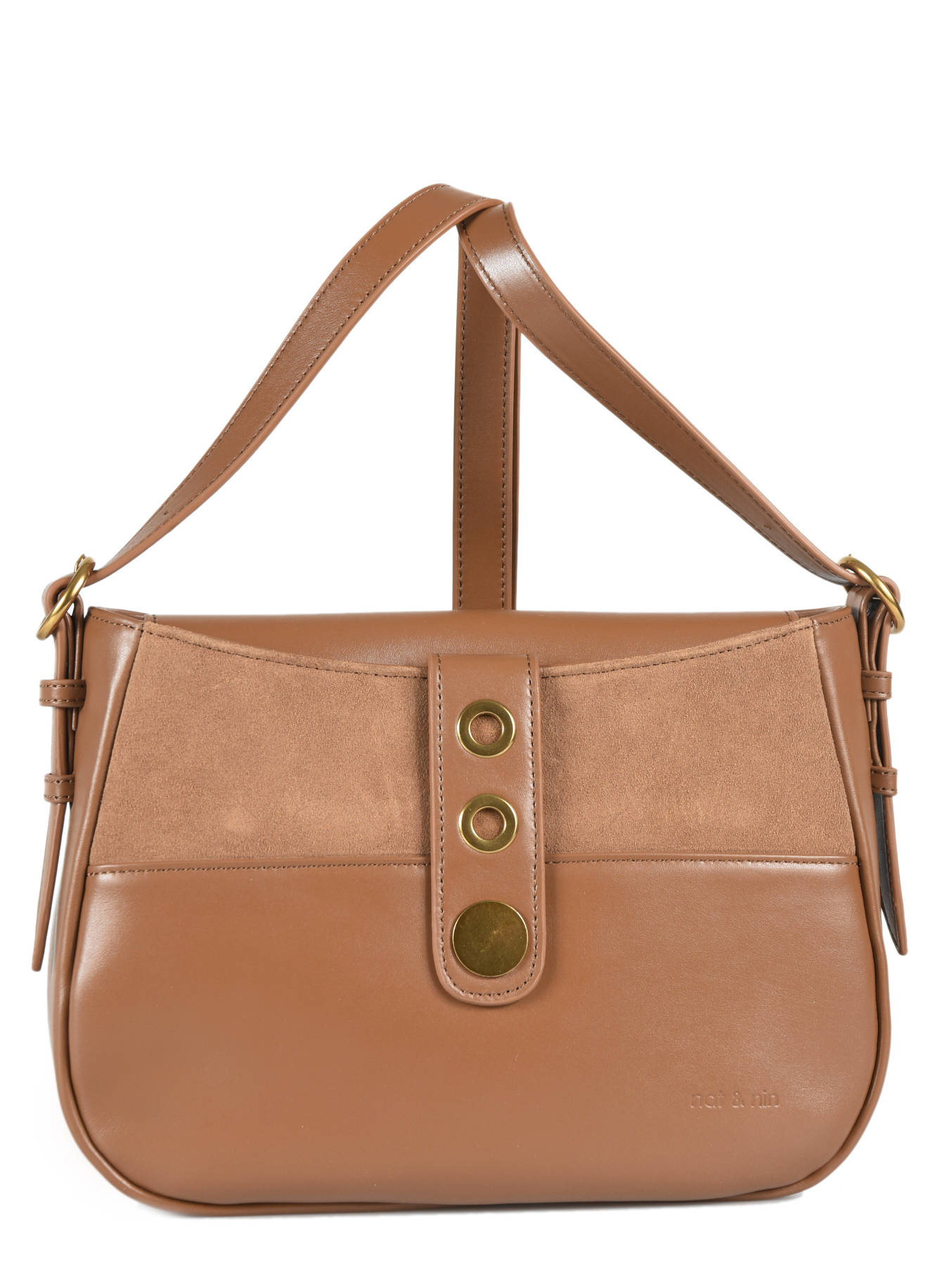 Sac bandoulière Nat Et Nin MICHELLE honey sur