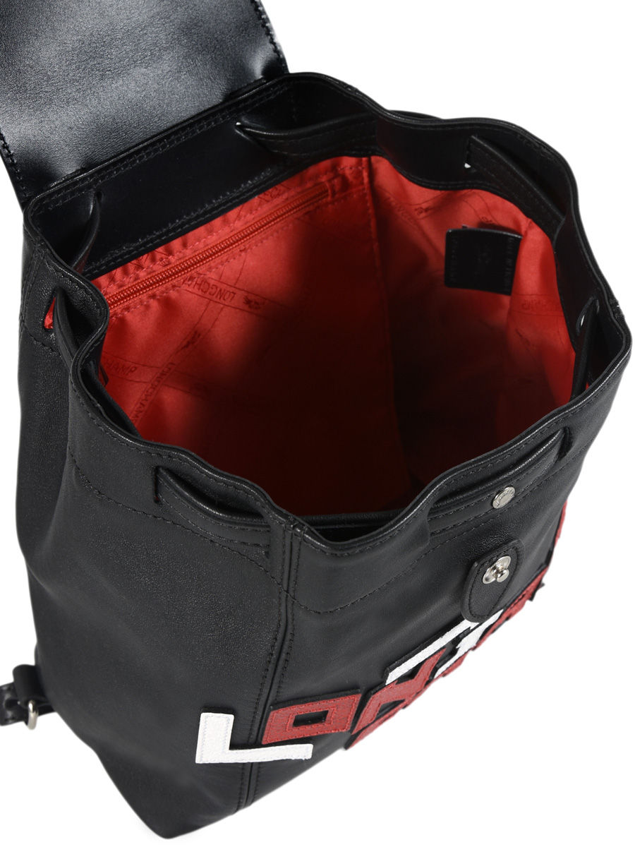 le pliage black backpack