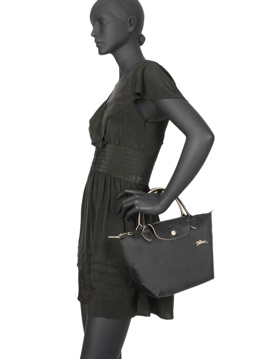 sac longchamp pliage noir