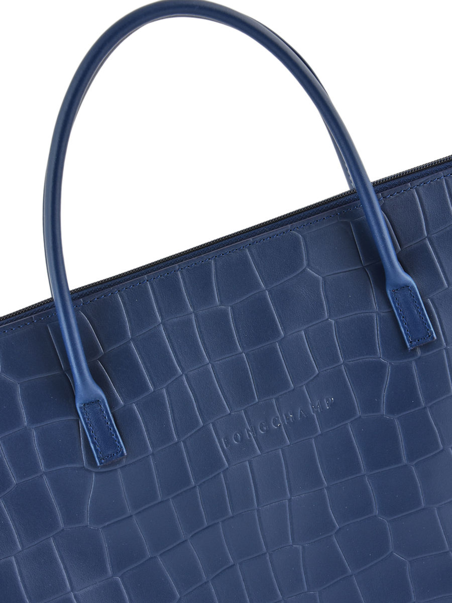 longchamp leather briefcase