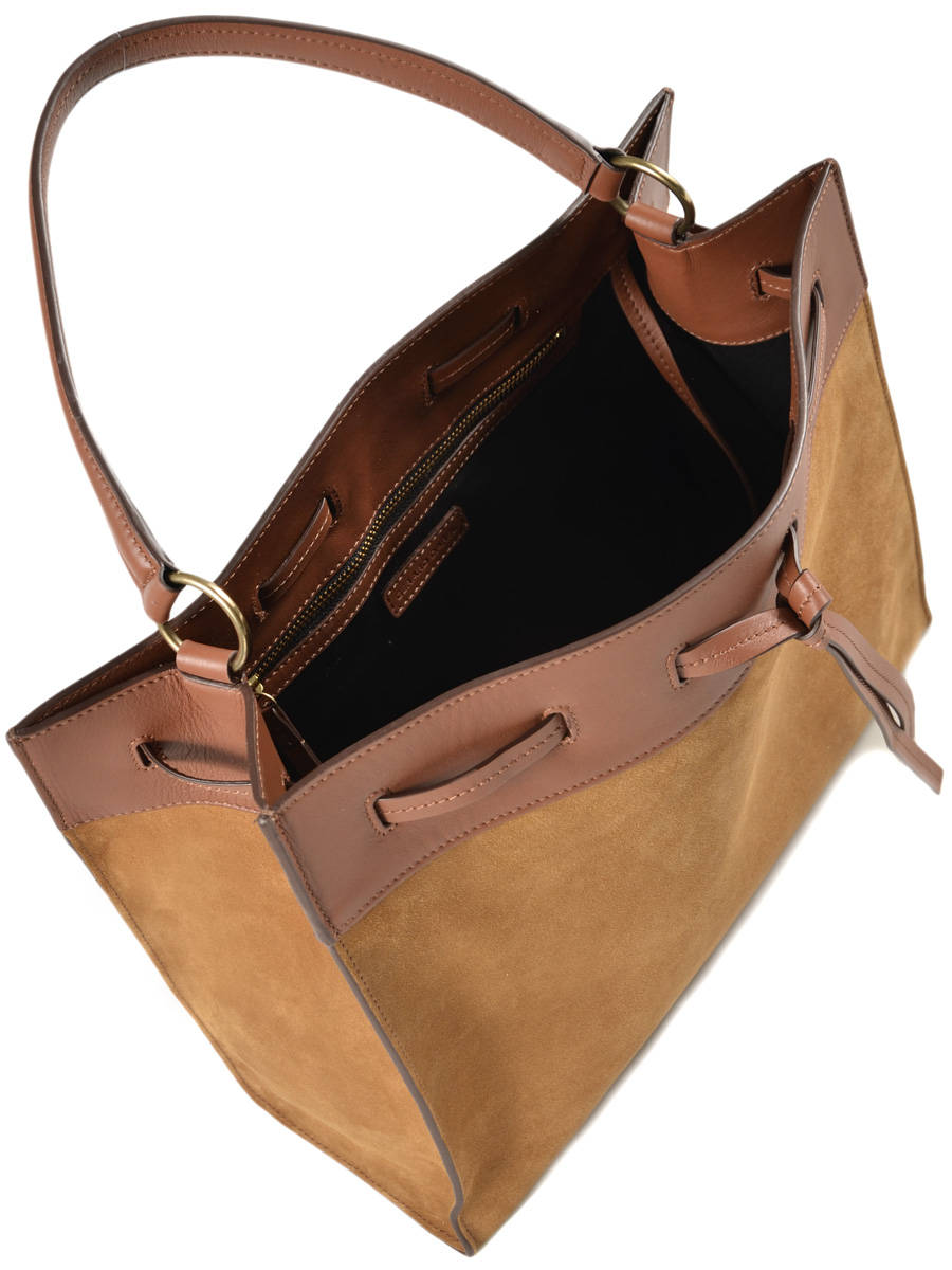 Sac porté épaule Gerard Darel SIMONE.G407 6905 cuoio en vente au