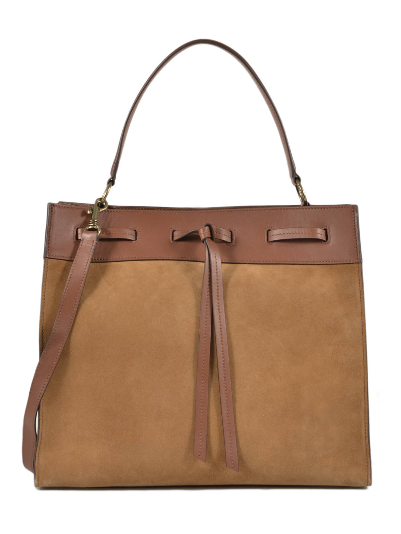 Sac porté épaule Gerard Darel SIMONE.G407 6905 cuoio en vente au