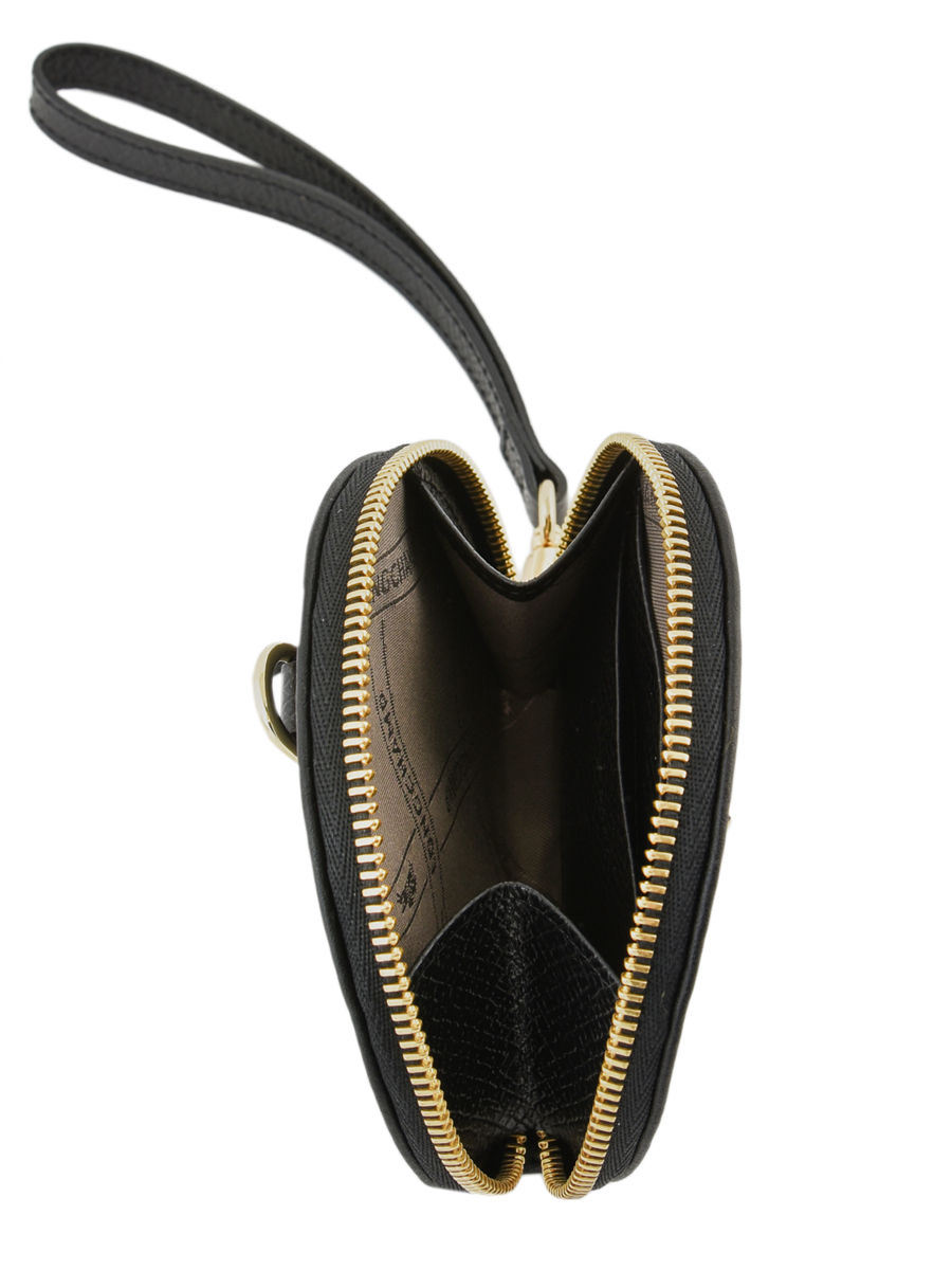 Portemonnaie Longchamp 30008HNA noir en vente au meilleur prix