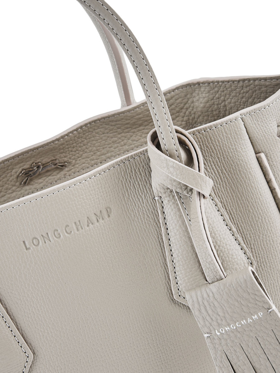 longchamp grey tote bag