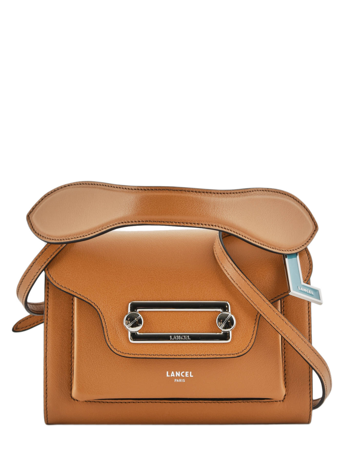 Sac bandouli?�re Lancel A.10541 camel en vente au meilleur prix