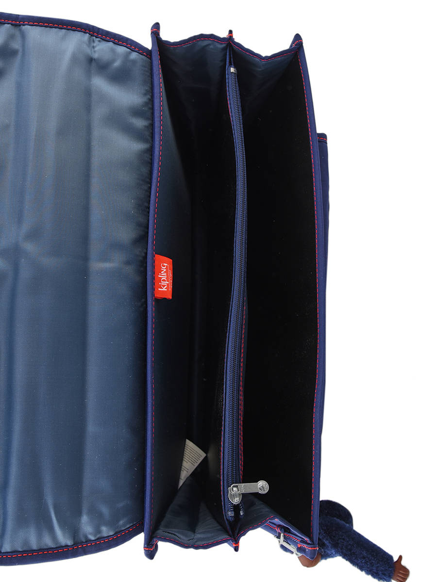 Cartable Kipling PREPPY polish blue sur edisac.com