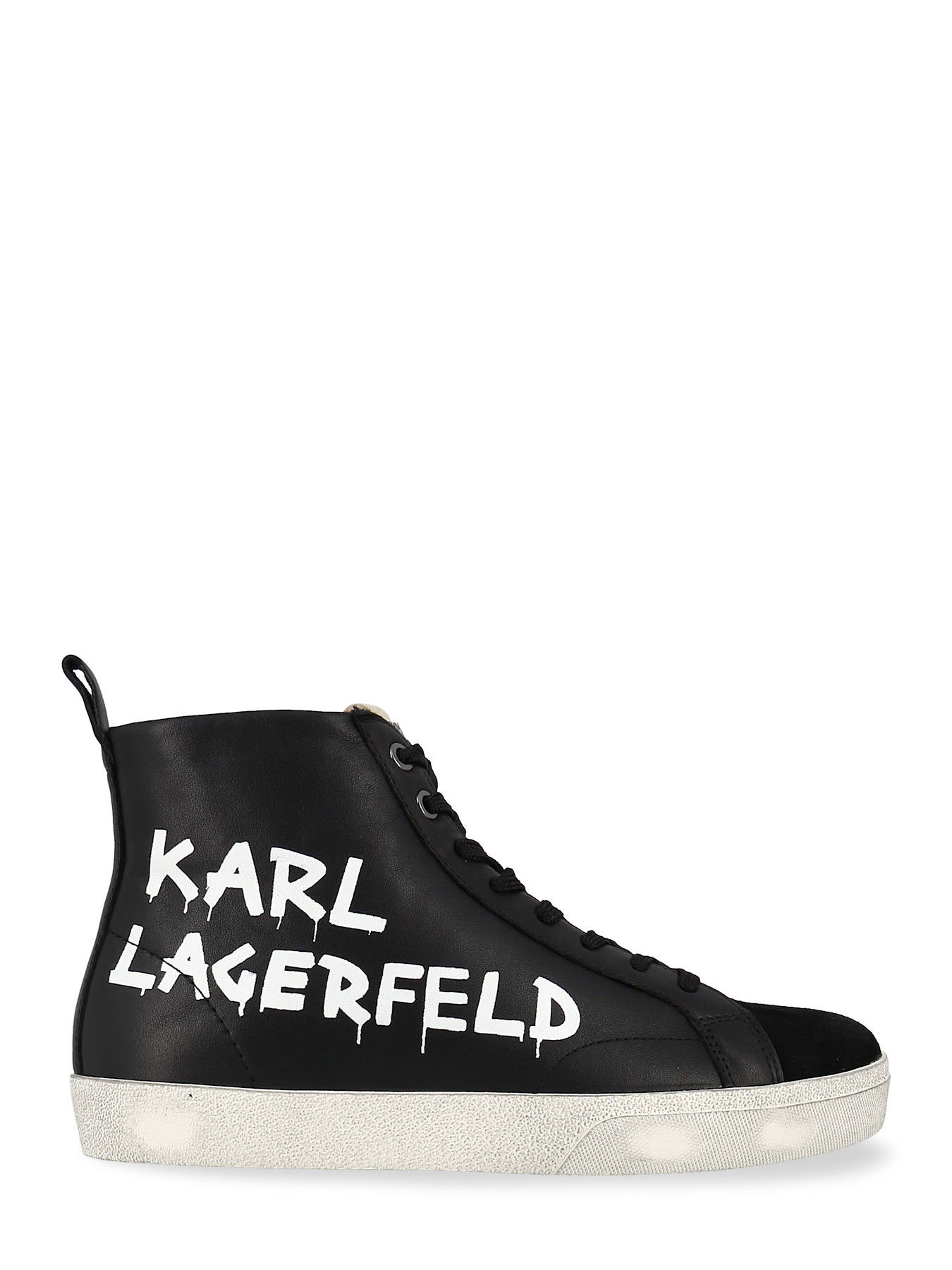karl lagerfeld high top sneakers
