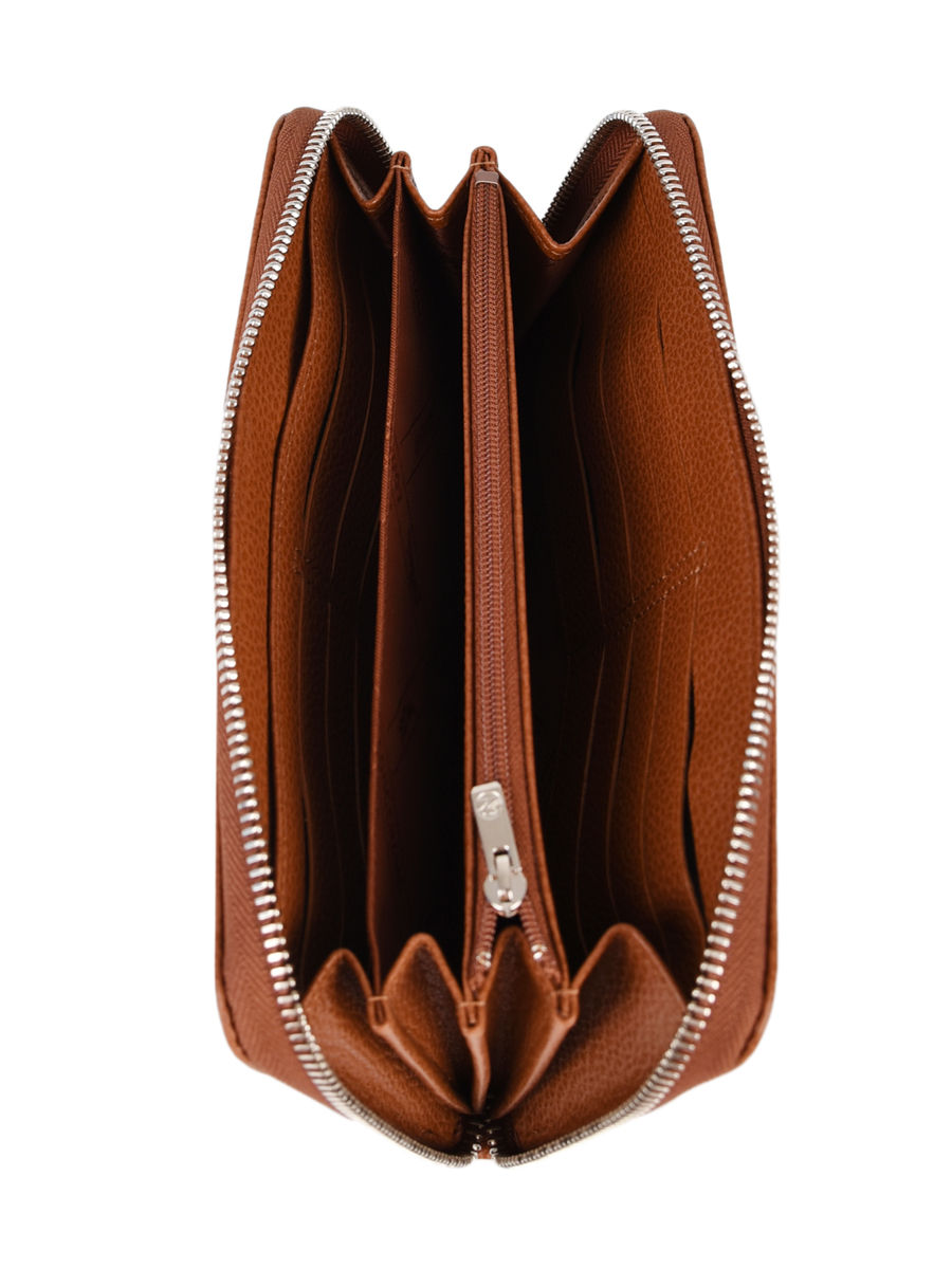 longchamp zip wallet