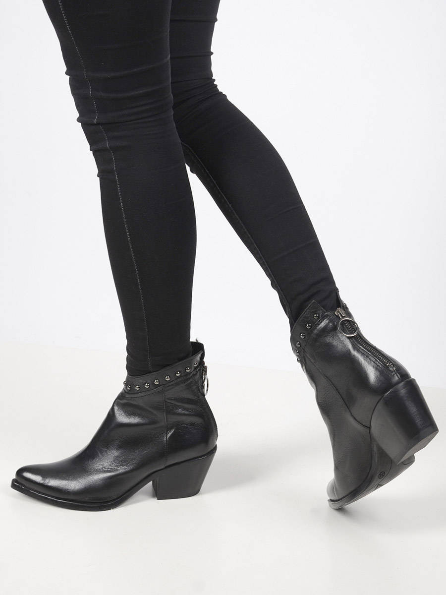 bottines mjus noires