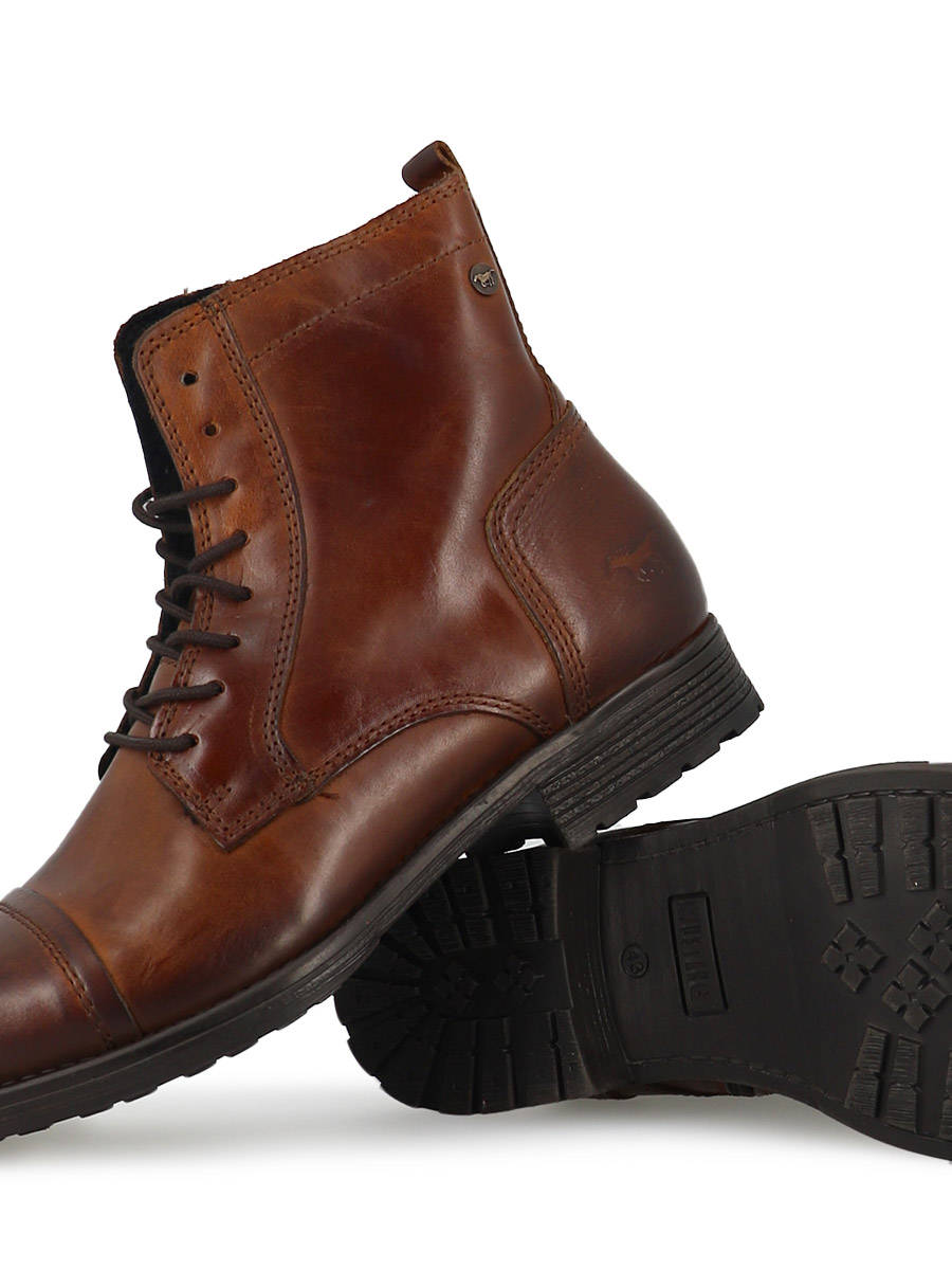 mustang brown boots
