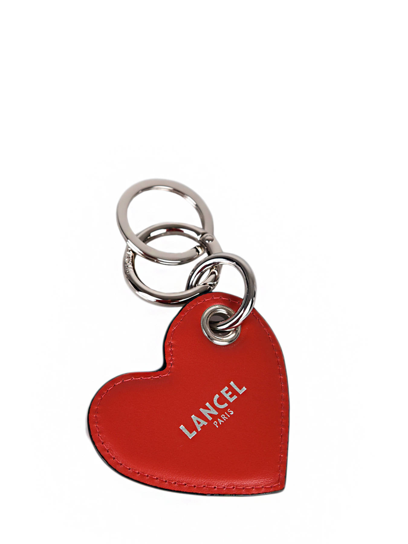 Porte-clefs Lancel LOVE KEYCHAIN rouge lancel en vente au meilleur prix