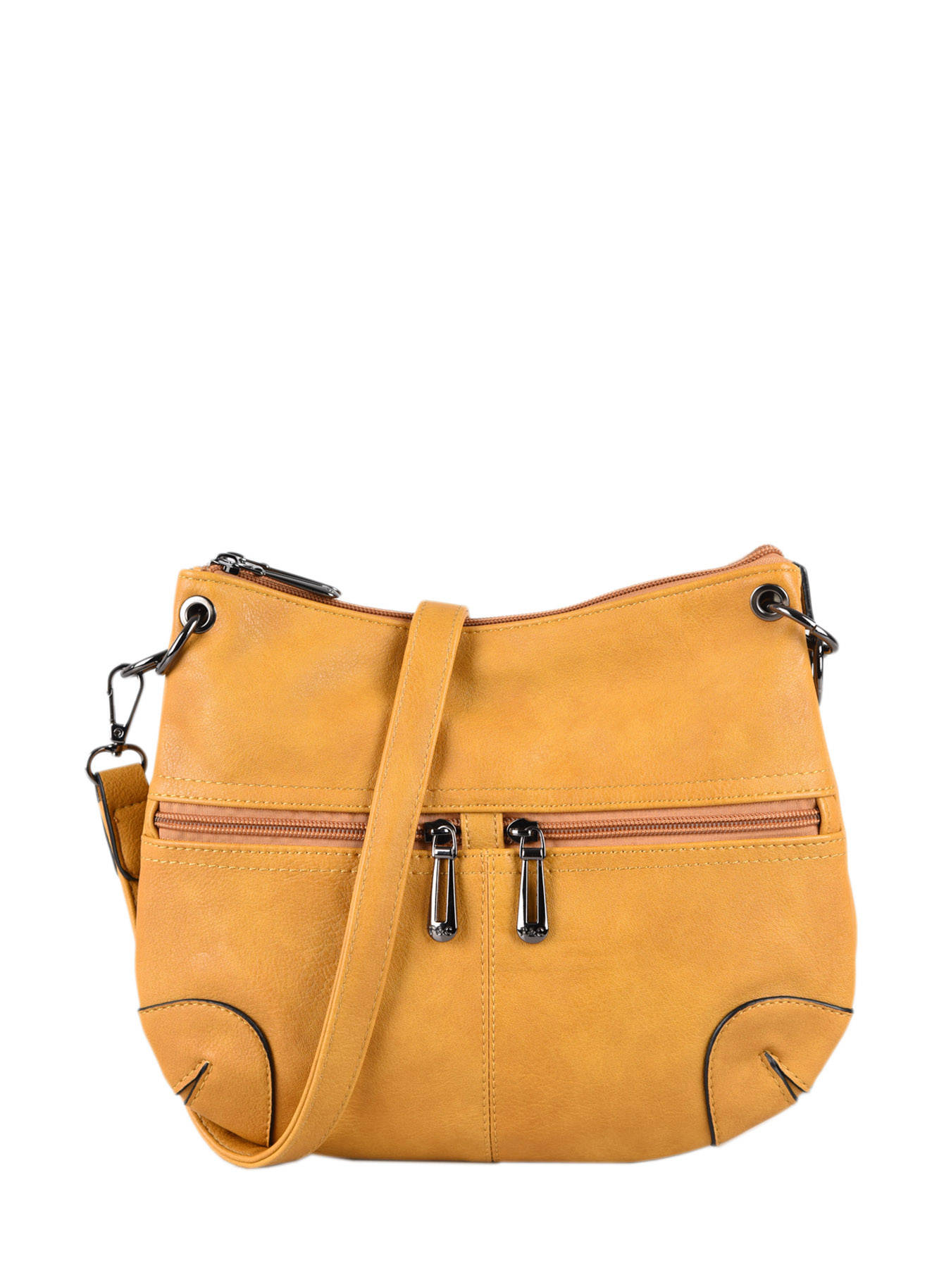 sac à main bandoulière moutarde