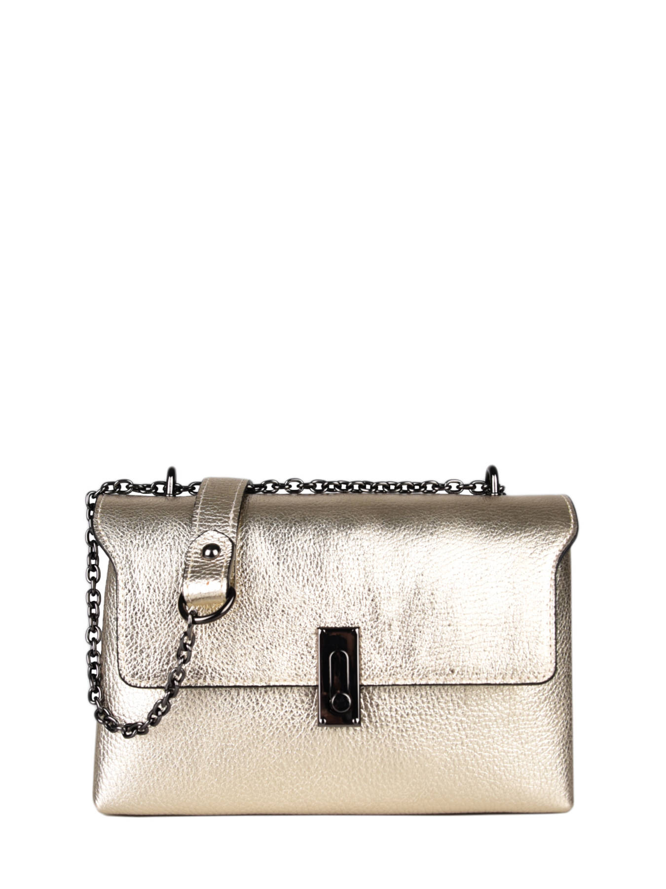 sac bandoulière femme argent