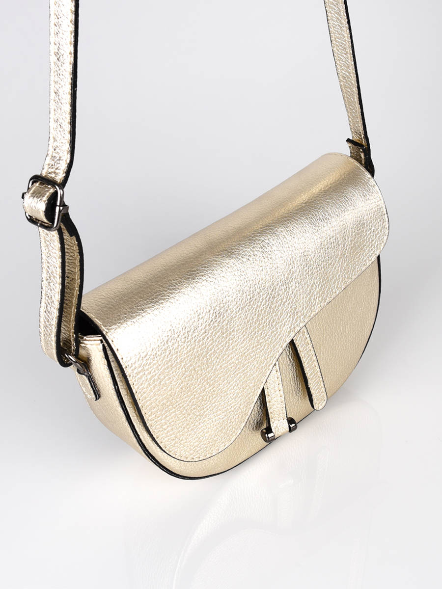 sac bandoulière femme argent