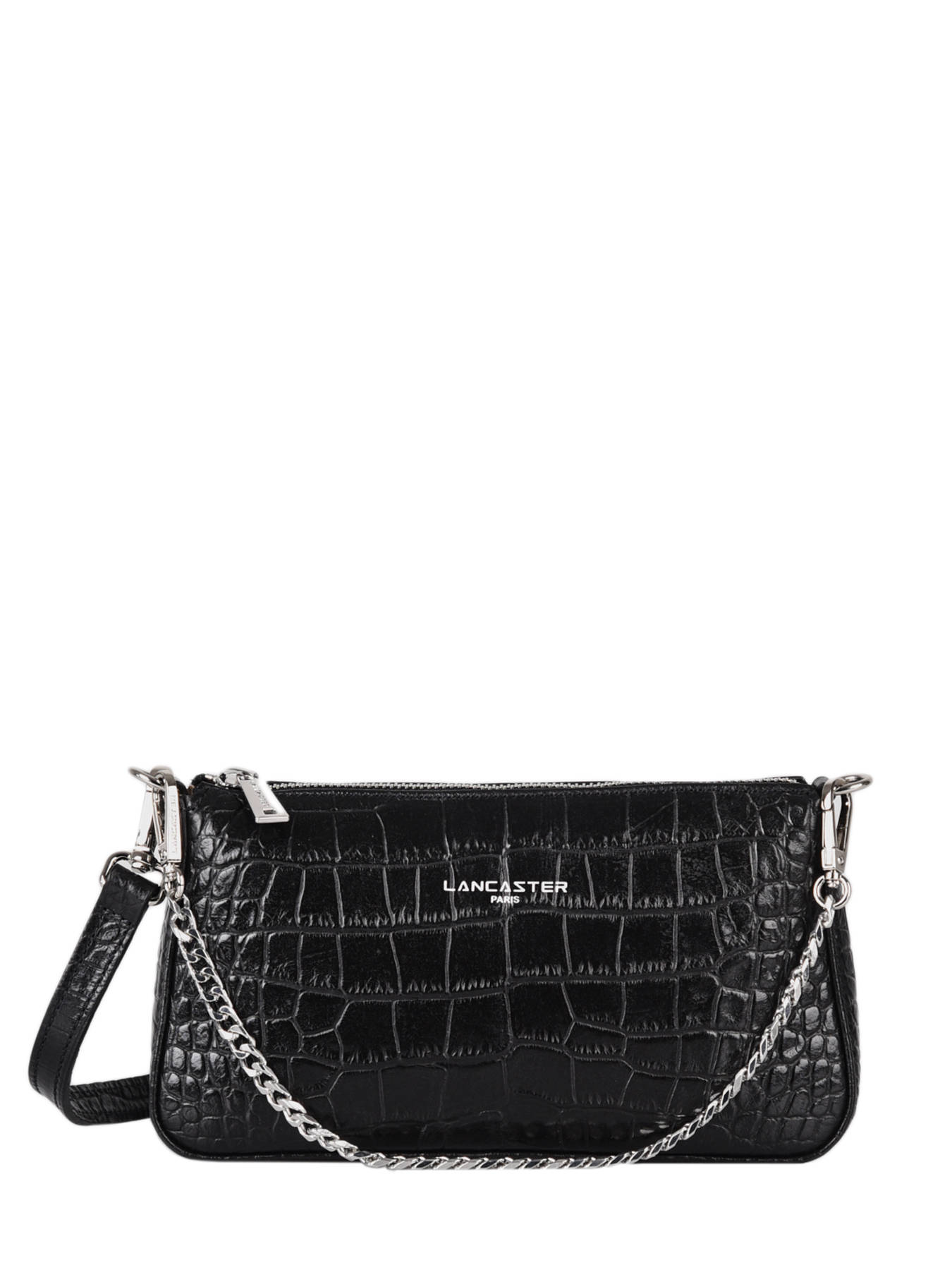 lancaster croco noir
