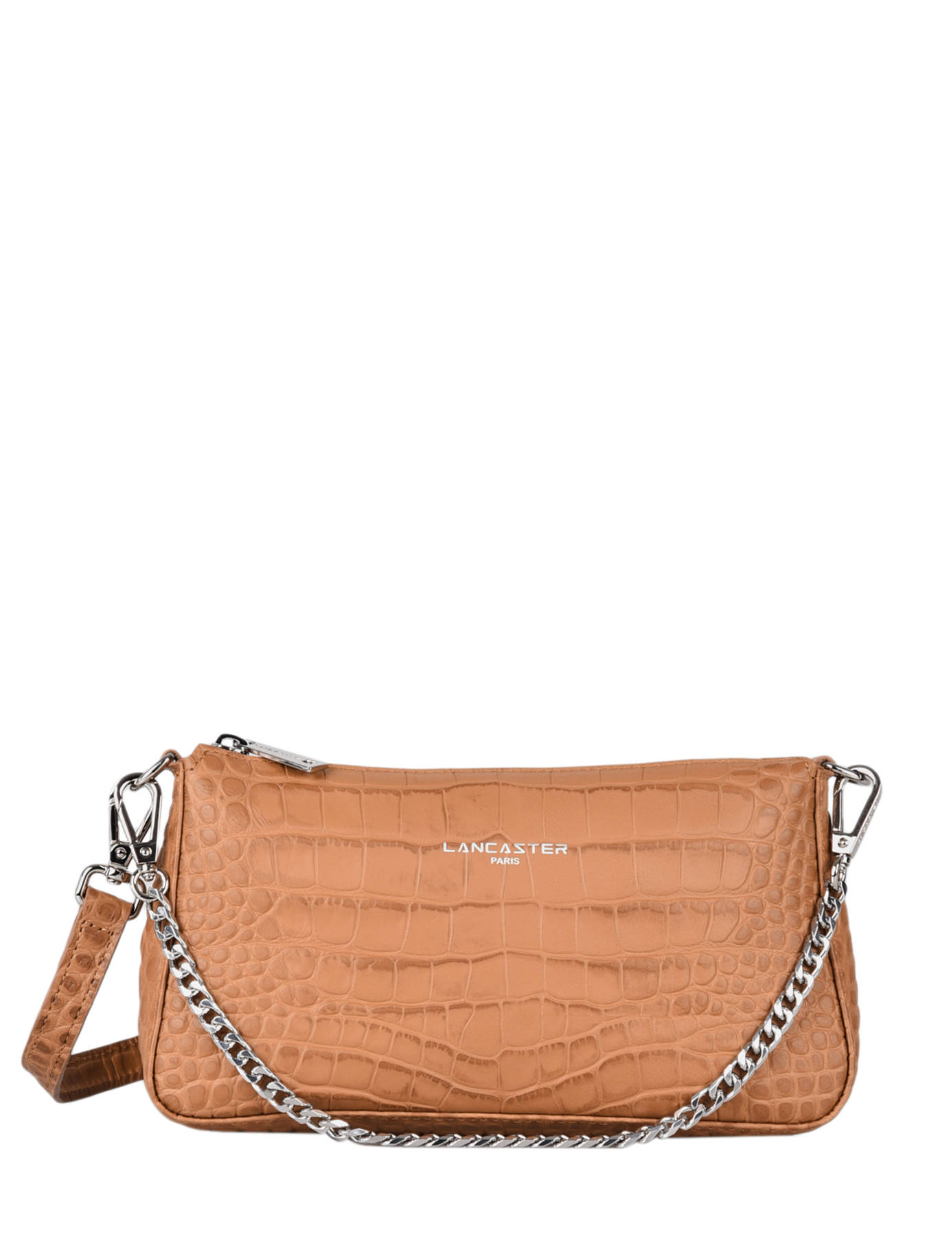 Sac Cabas Lancaster Croco Sac Lancaster Croco Marron