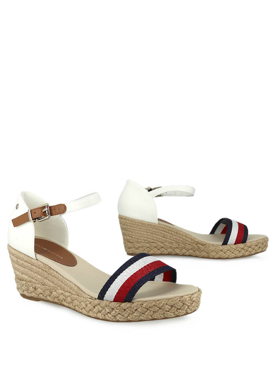 sandales compensées tommy