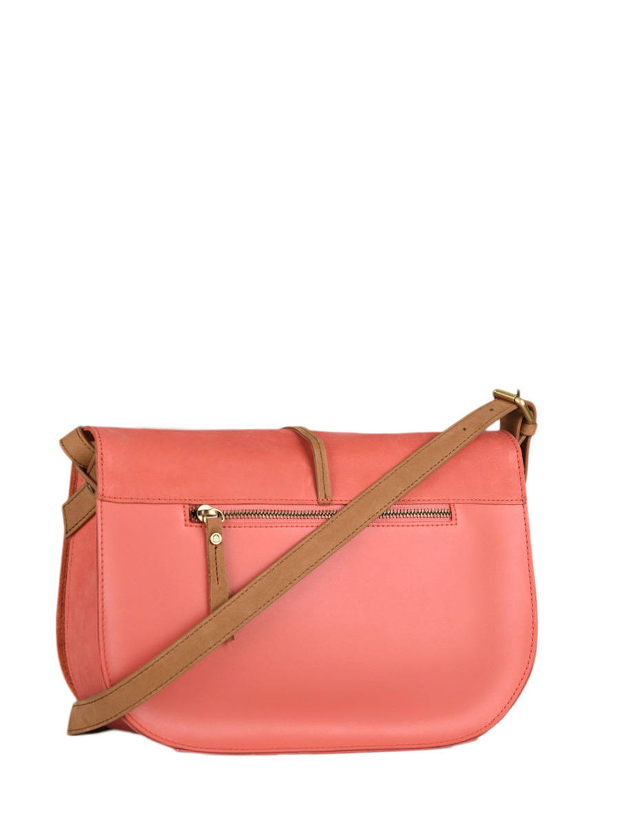 Sac bandoulière corail Clearance