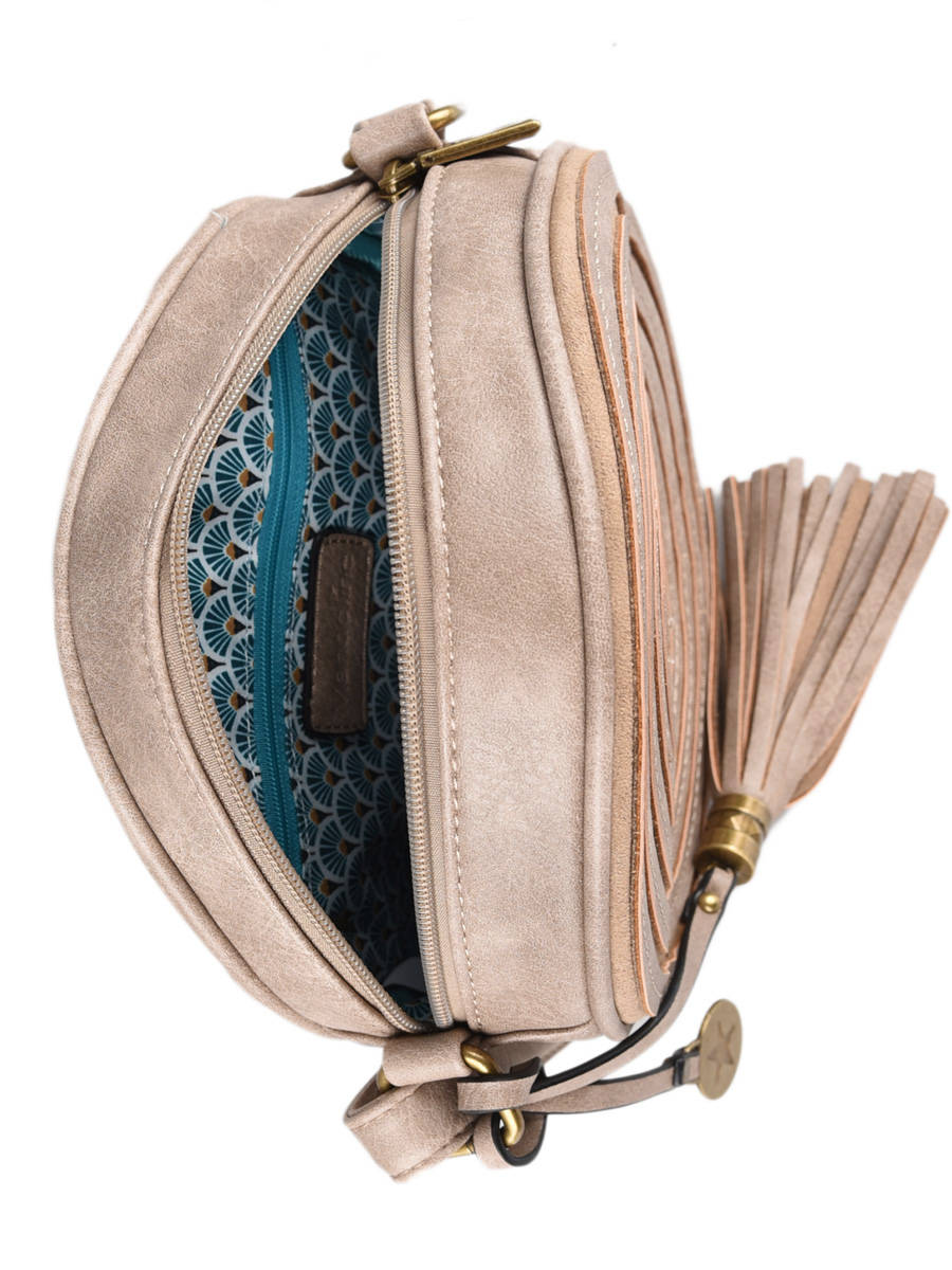 Sac bandoulière taupe Clearance
