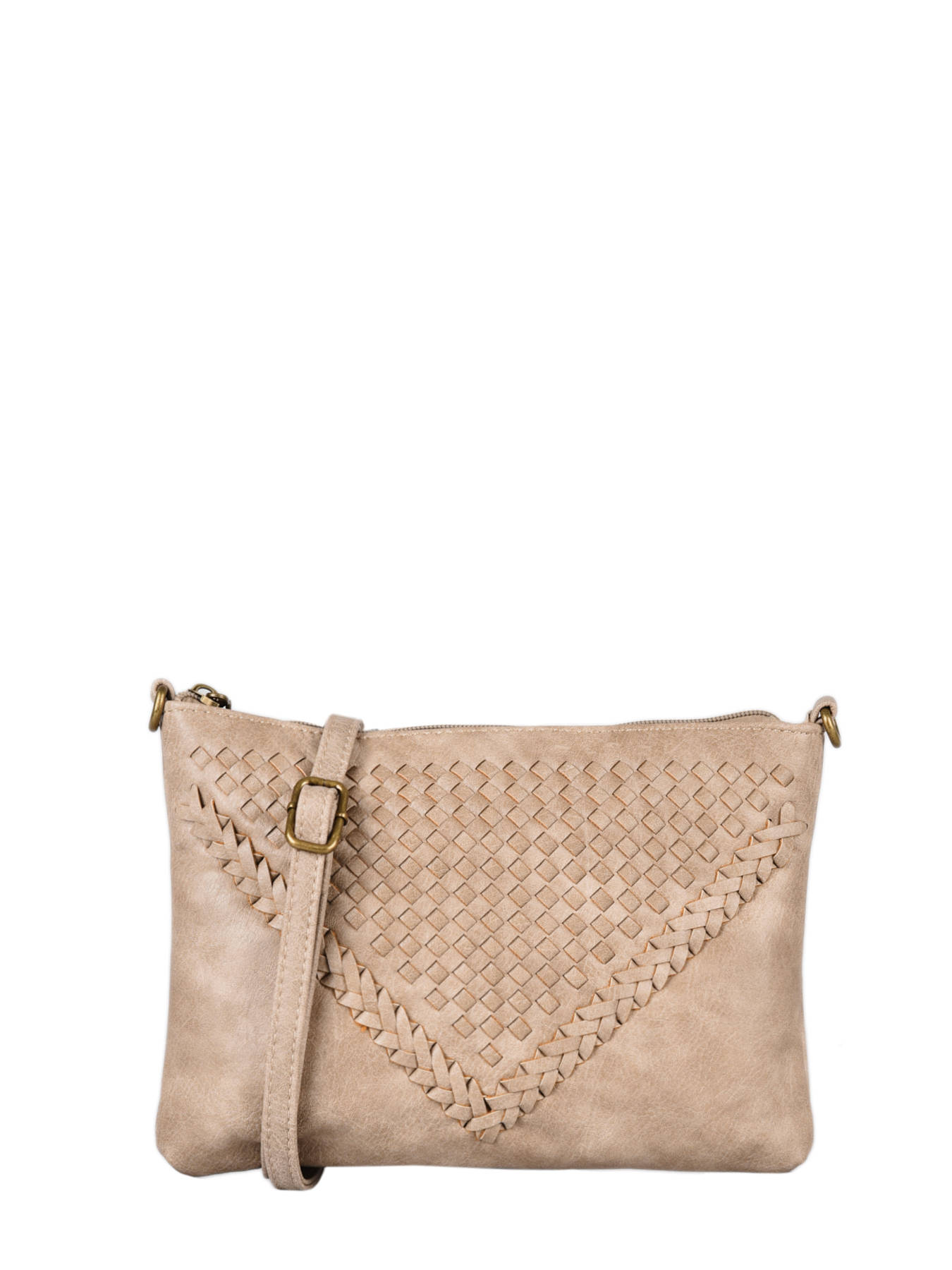 Sac bandoulière taupe Clearance
