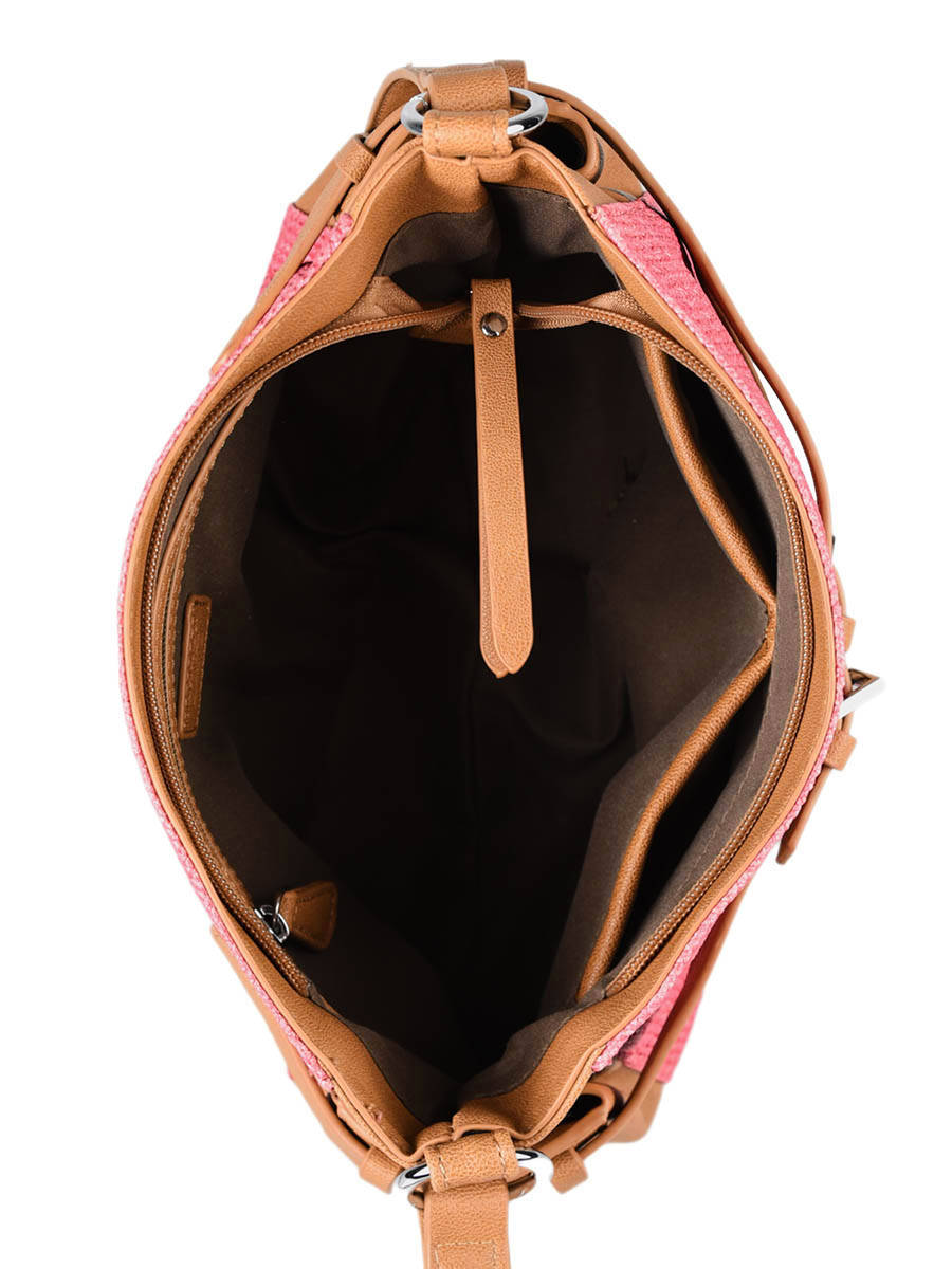 Sac bandoulière corail Clearance