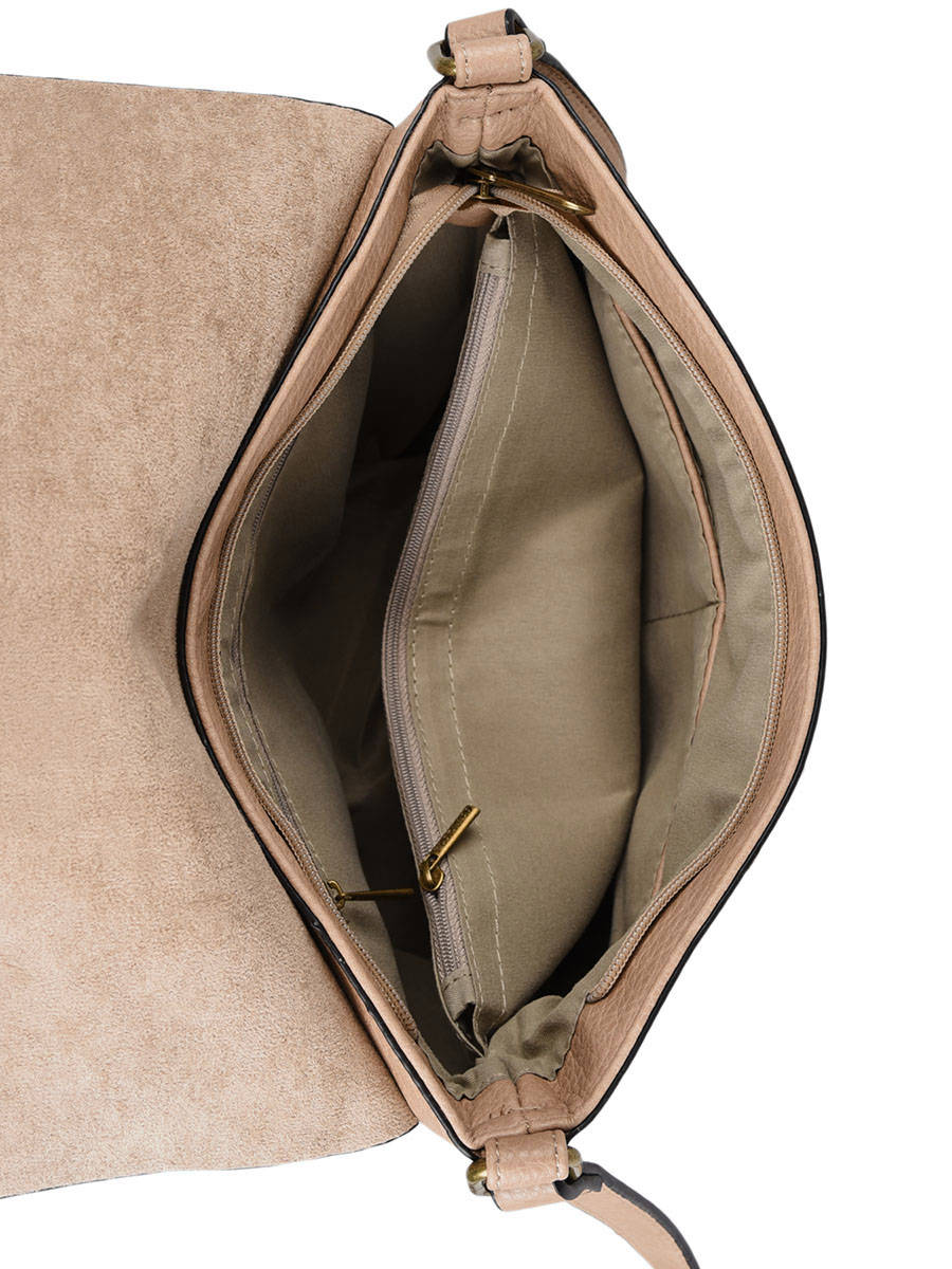 Sac bandoulière taupe Clearance