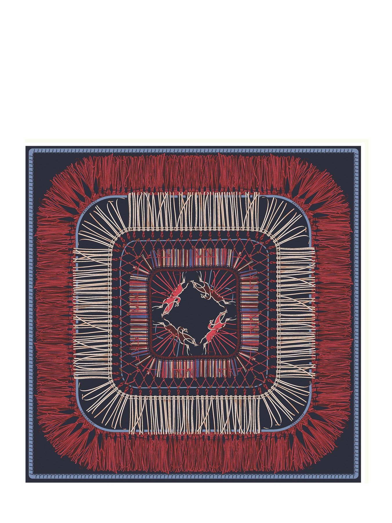 longchamp silk scarf