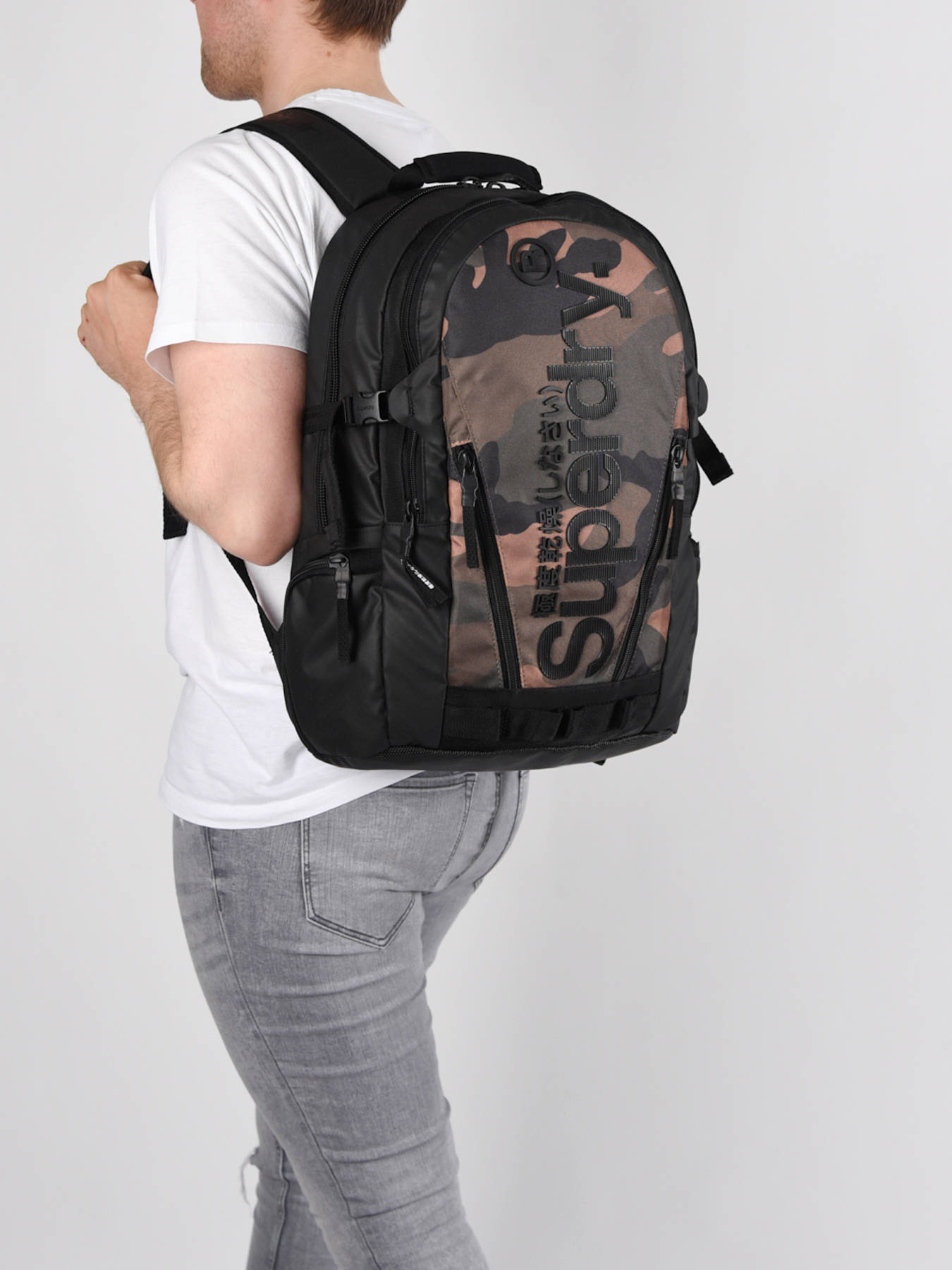 superdry backpack size
