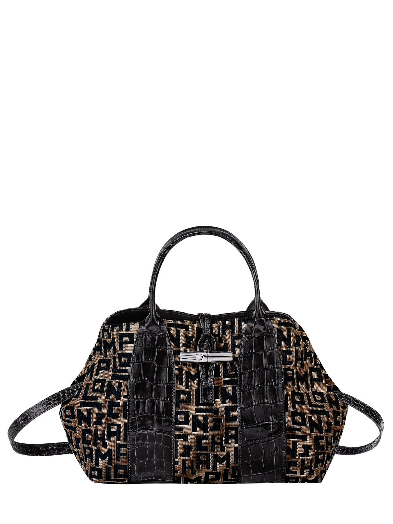 longchamp snakeskin bag