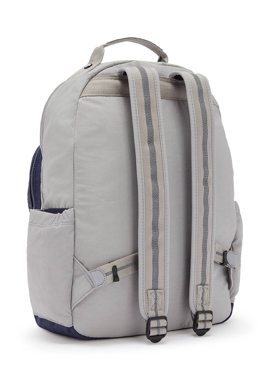 kipling grey backpack