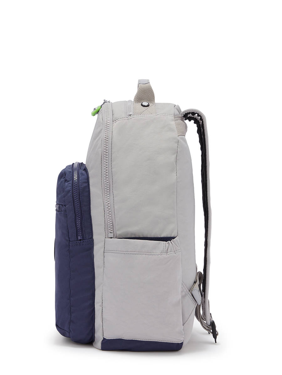 kipling grey backpack