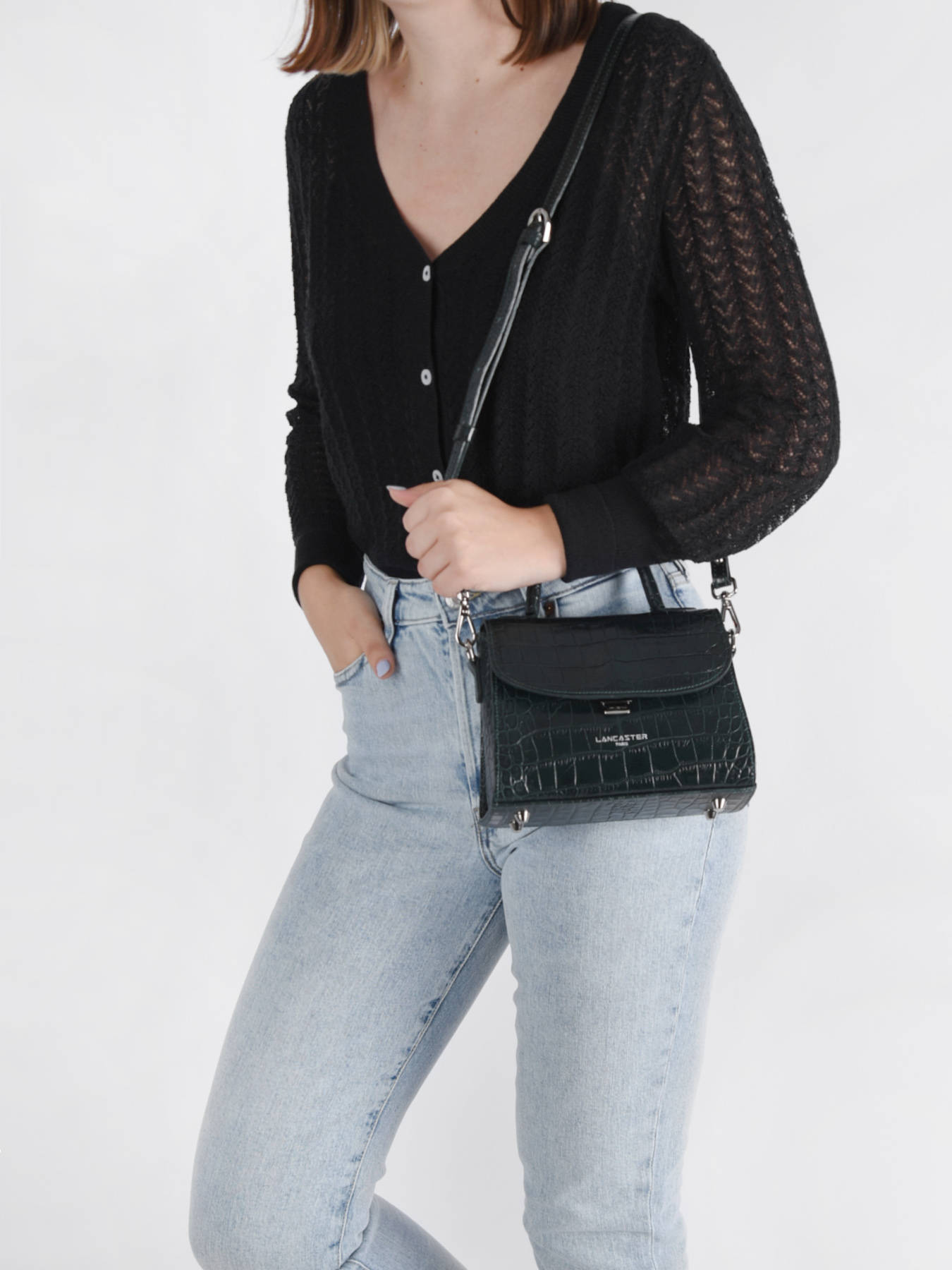 sac exotic croco lancaster