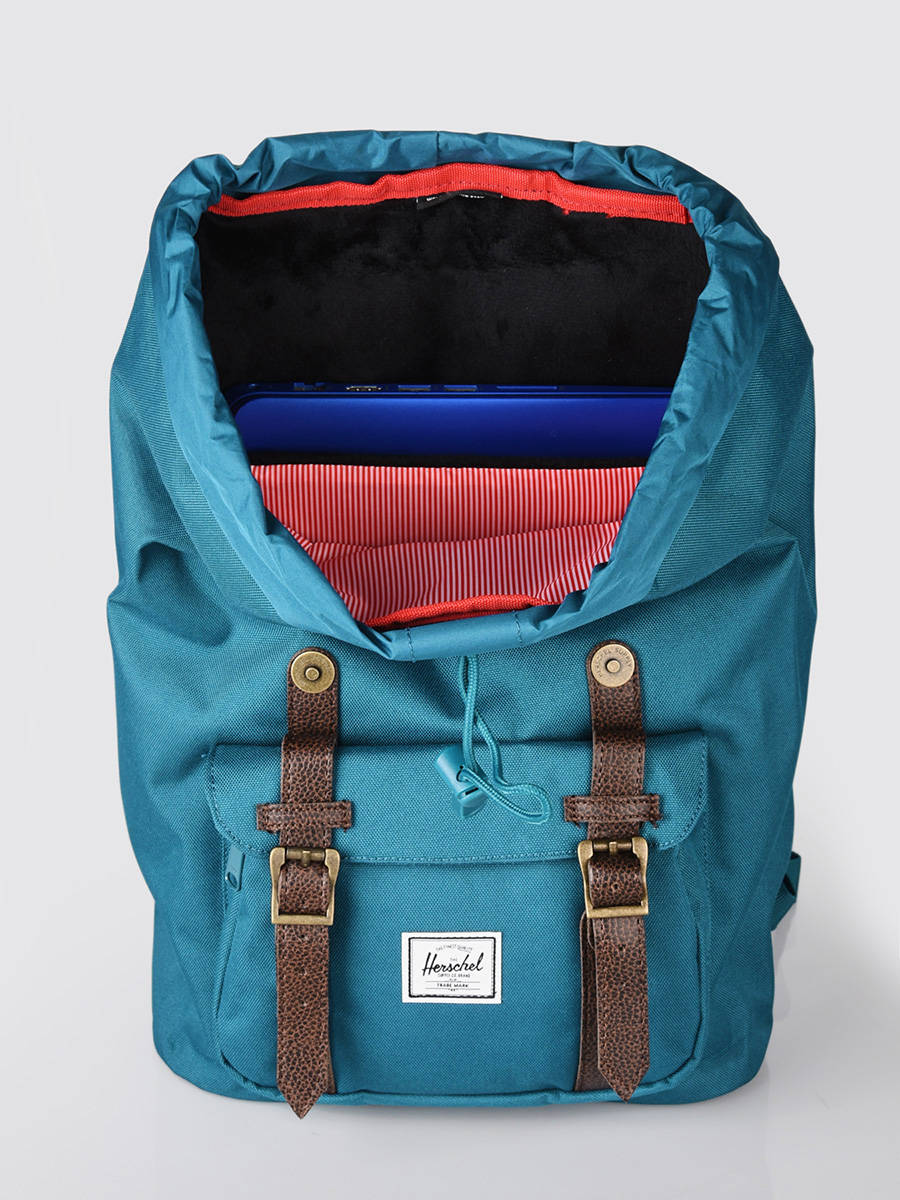 herschel deep teal backpack