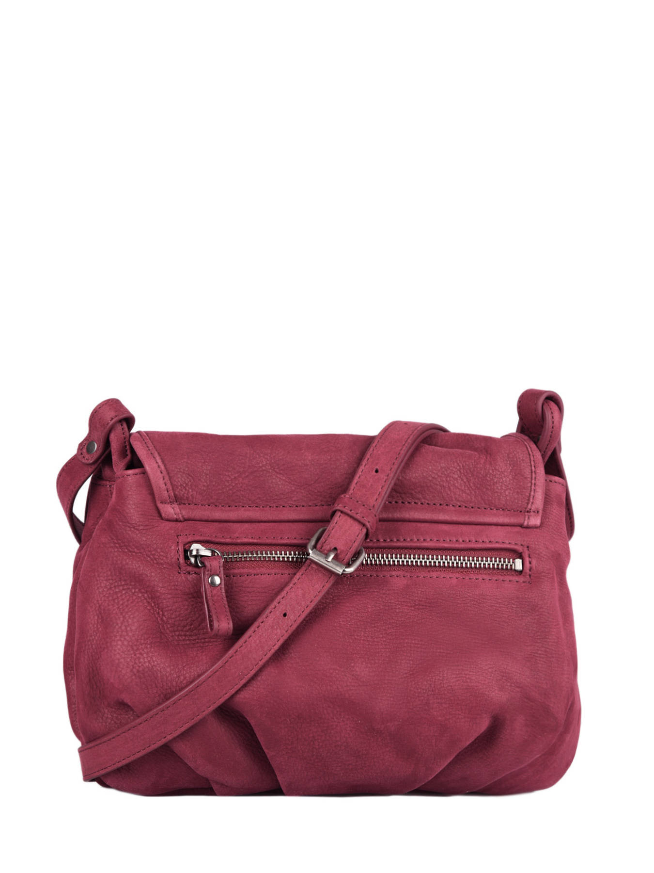 Sac bandouli?�re Nat Et Nin JEN amarante sur edisac.com