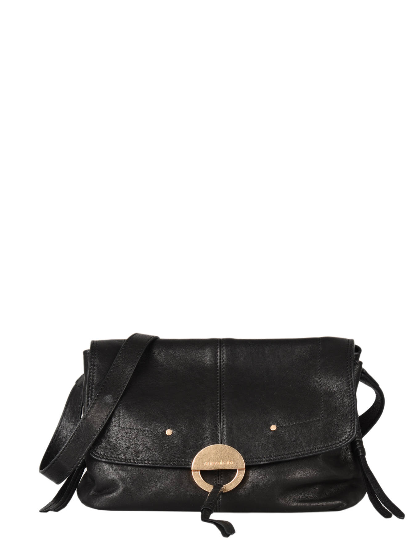 Sac bandouli?�re Vanessa Bruno CROSSBODY GM noir en vente au meilleur prix