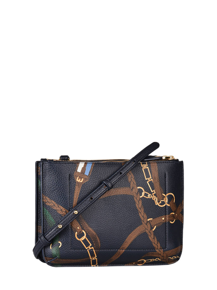 Sac bandoulière Lauren Ralph Lauren CARTER.26 navy en vente au meilleur prix