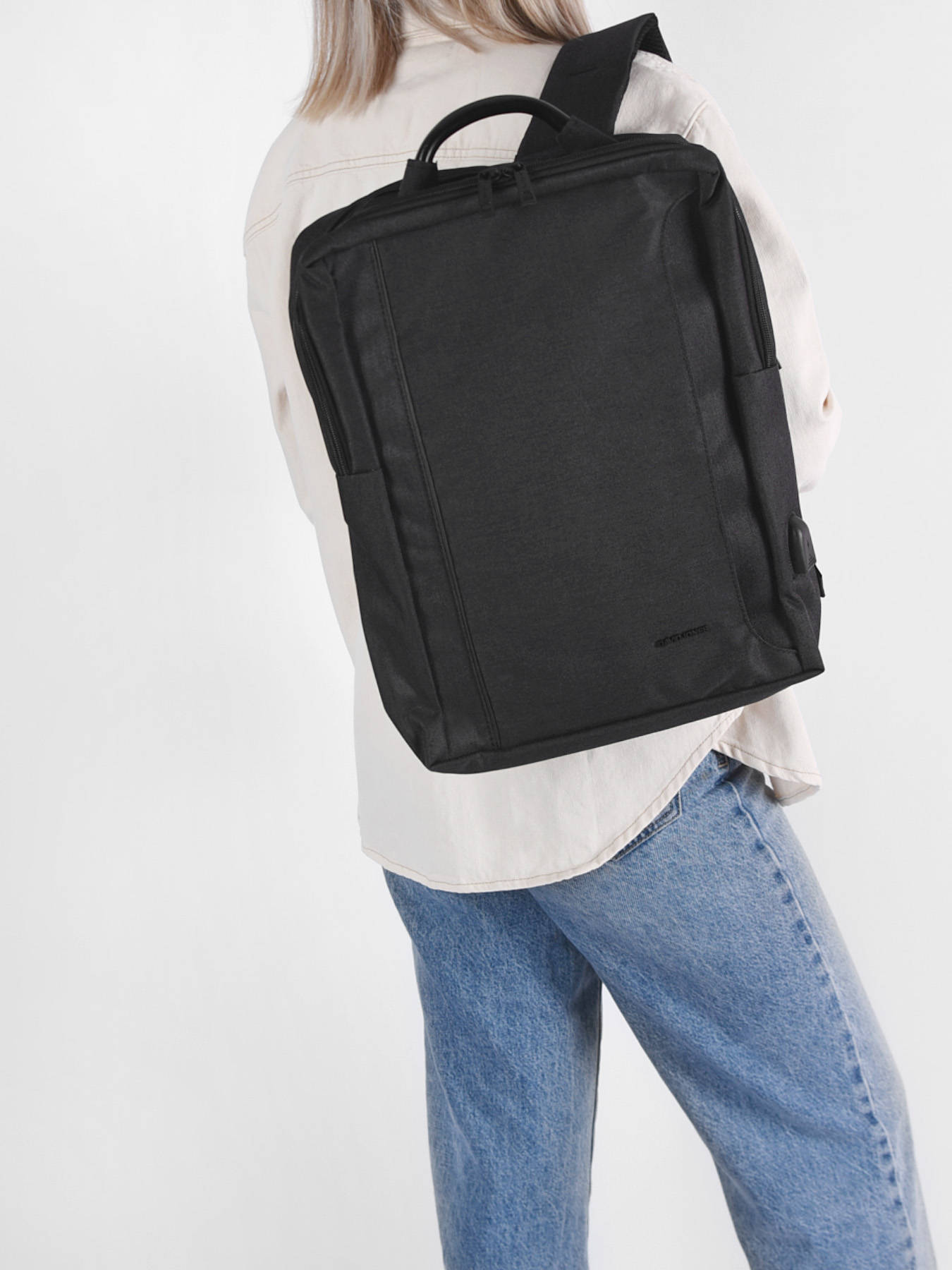 david jones black backpack