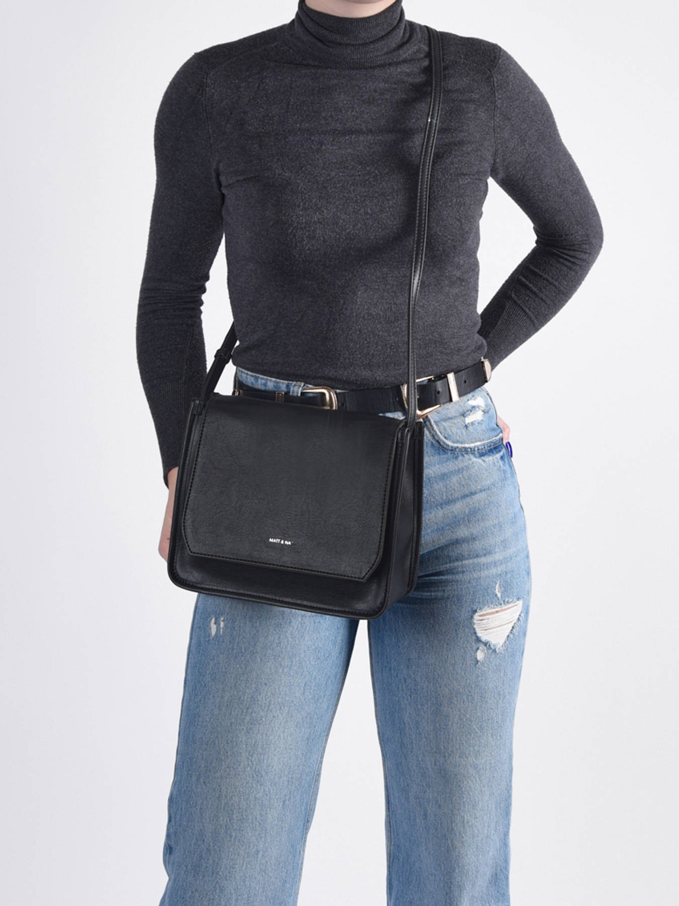 matt and nat silvi crossbody bolsa