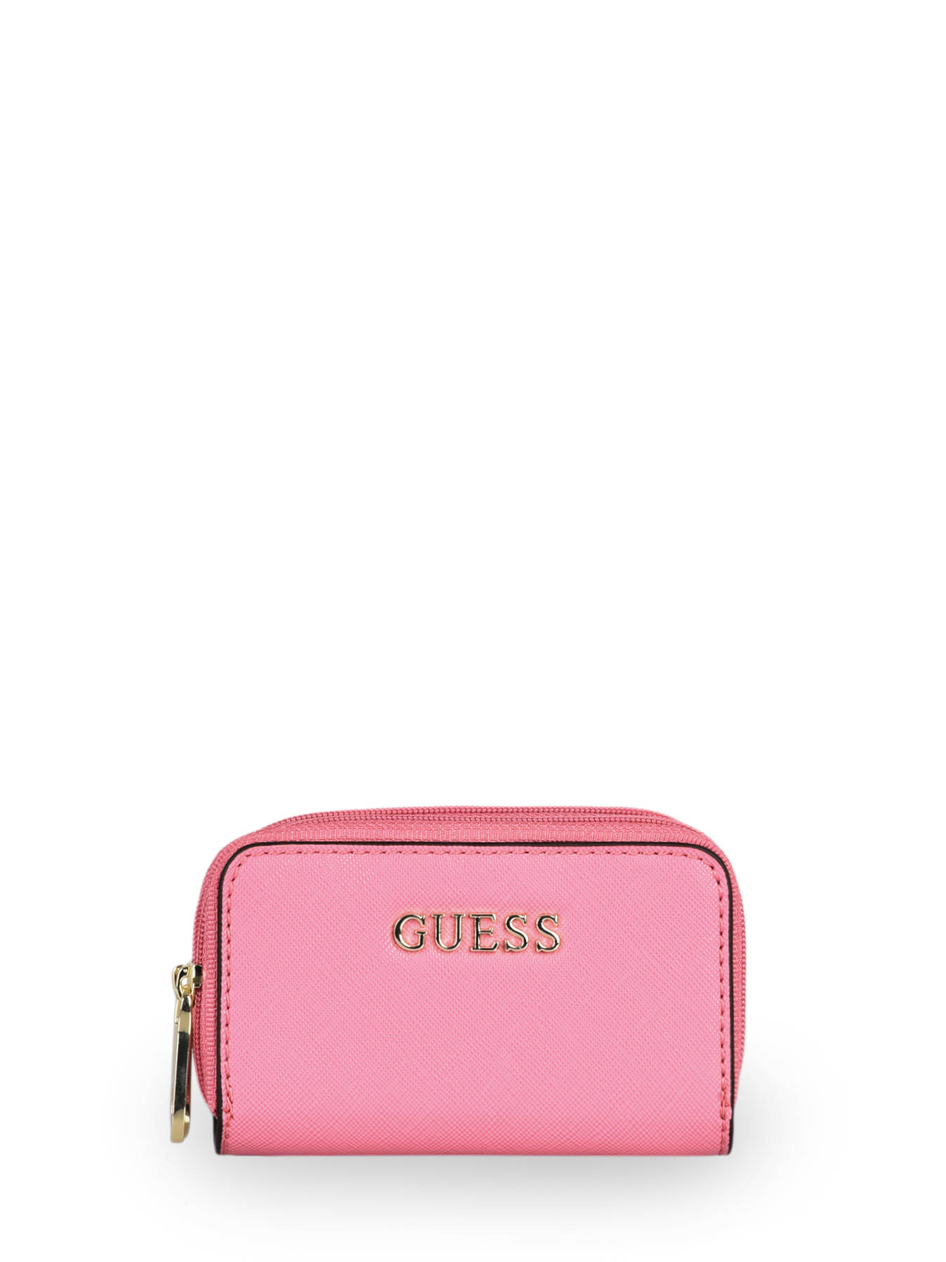 guess pink wallet