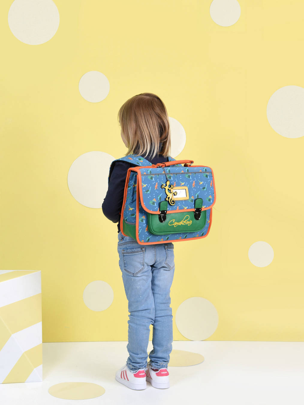 Cartable Cameleon PBG.RET.CA32 dino blue en vente au meilleur prix