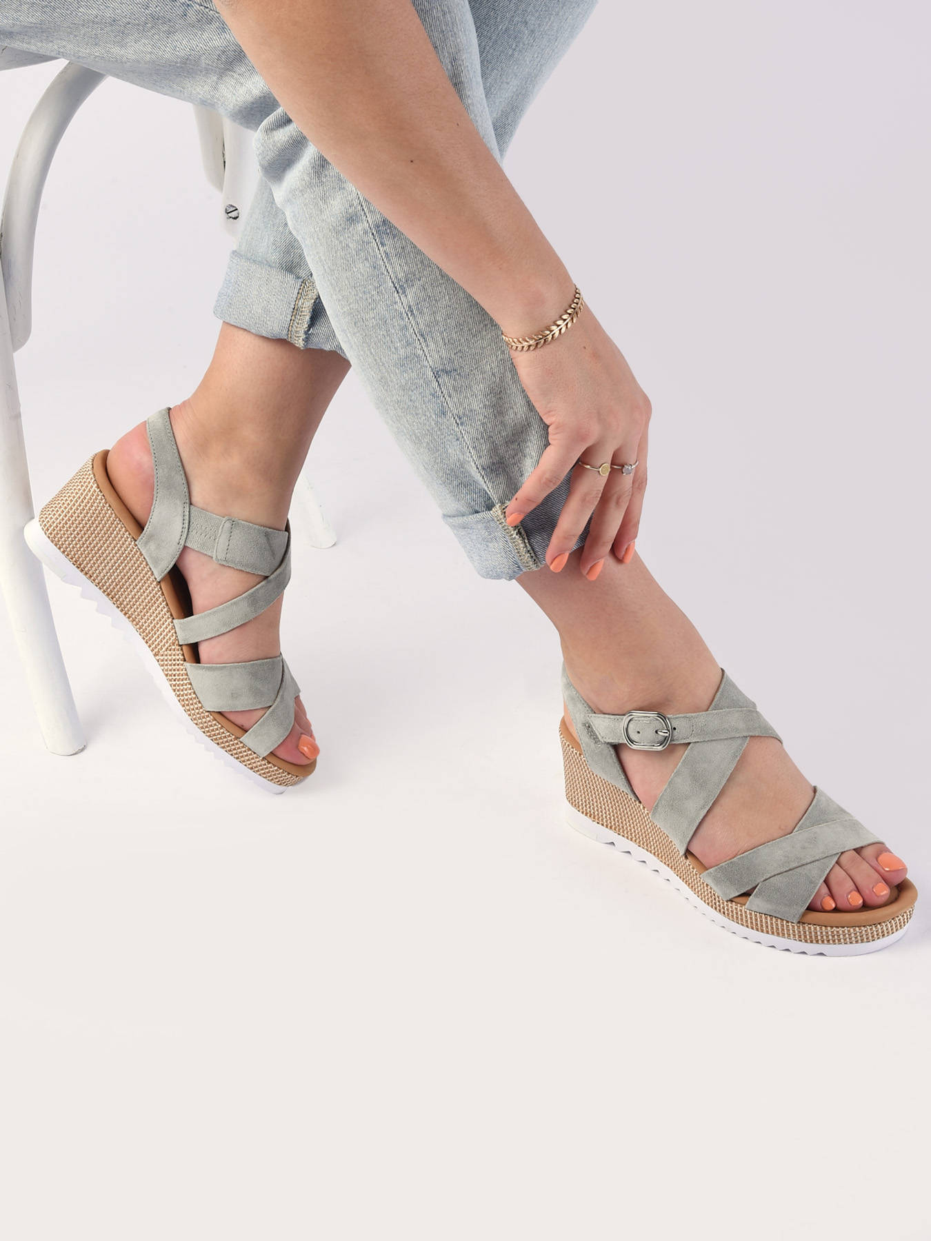 gabor grey sandals