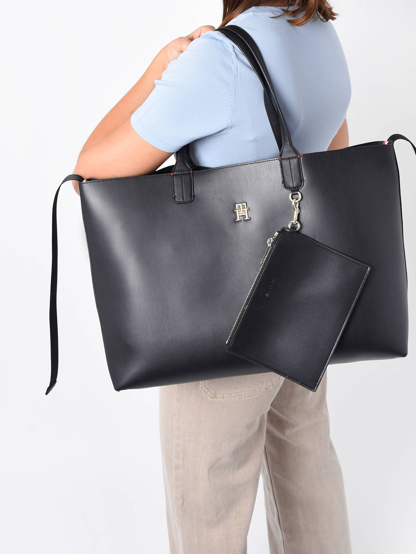 Tommy Hilfiger Shoulder bag ICONIC TOMMY TOTE, B best prices