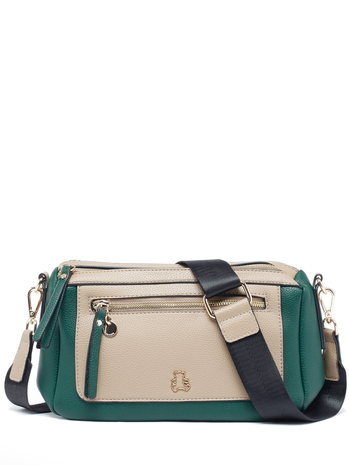 Sac bandouli?�re Lulu Castagnette SINEAD vert en vente au meilleur prix