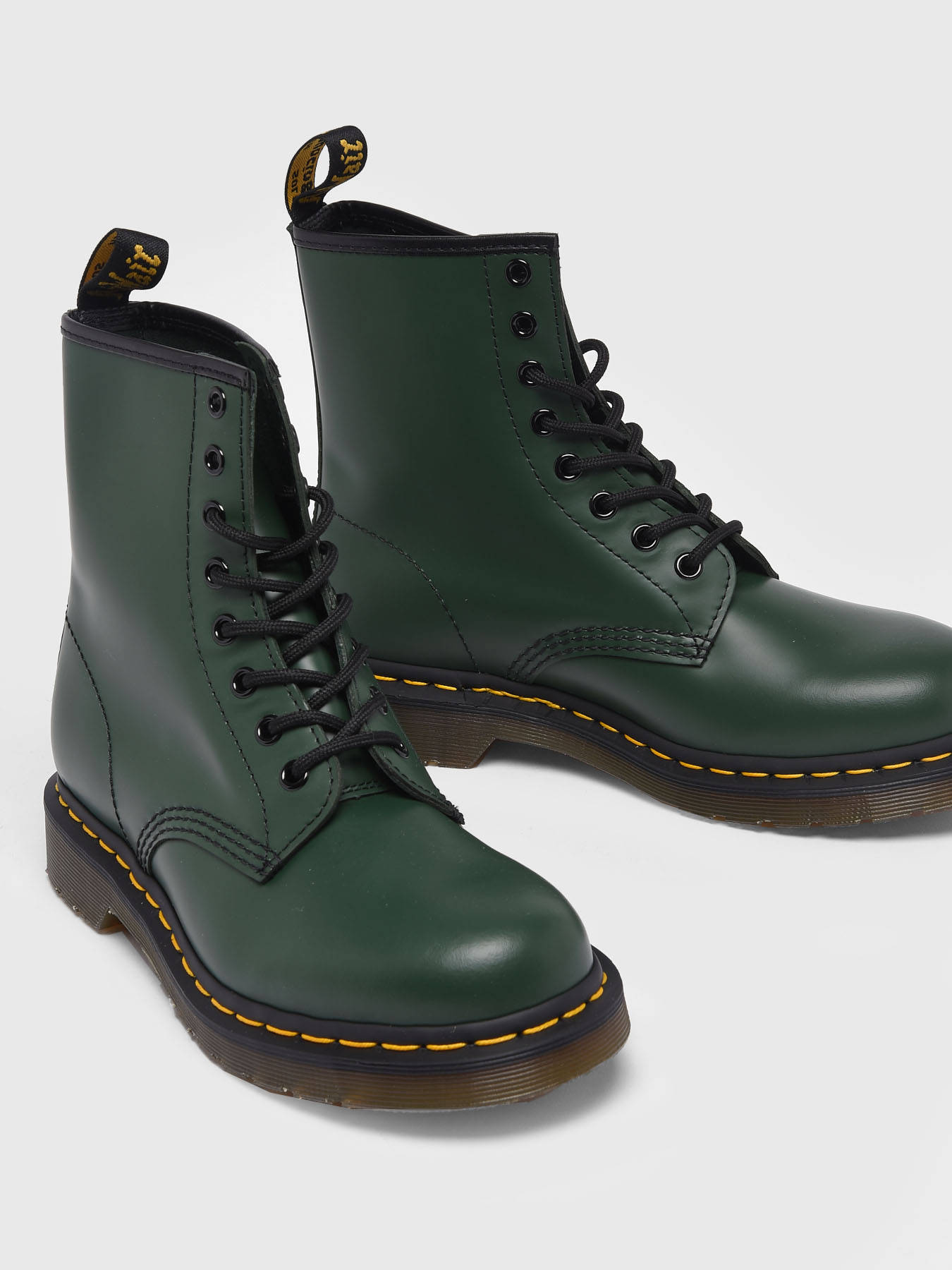 Dr Martens Boots 1460 Green Smooth 