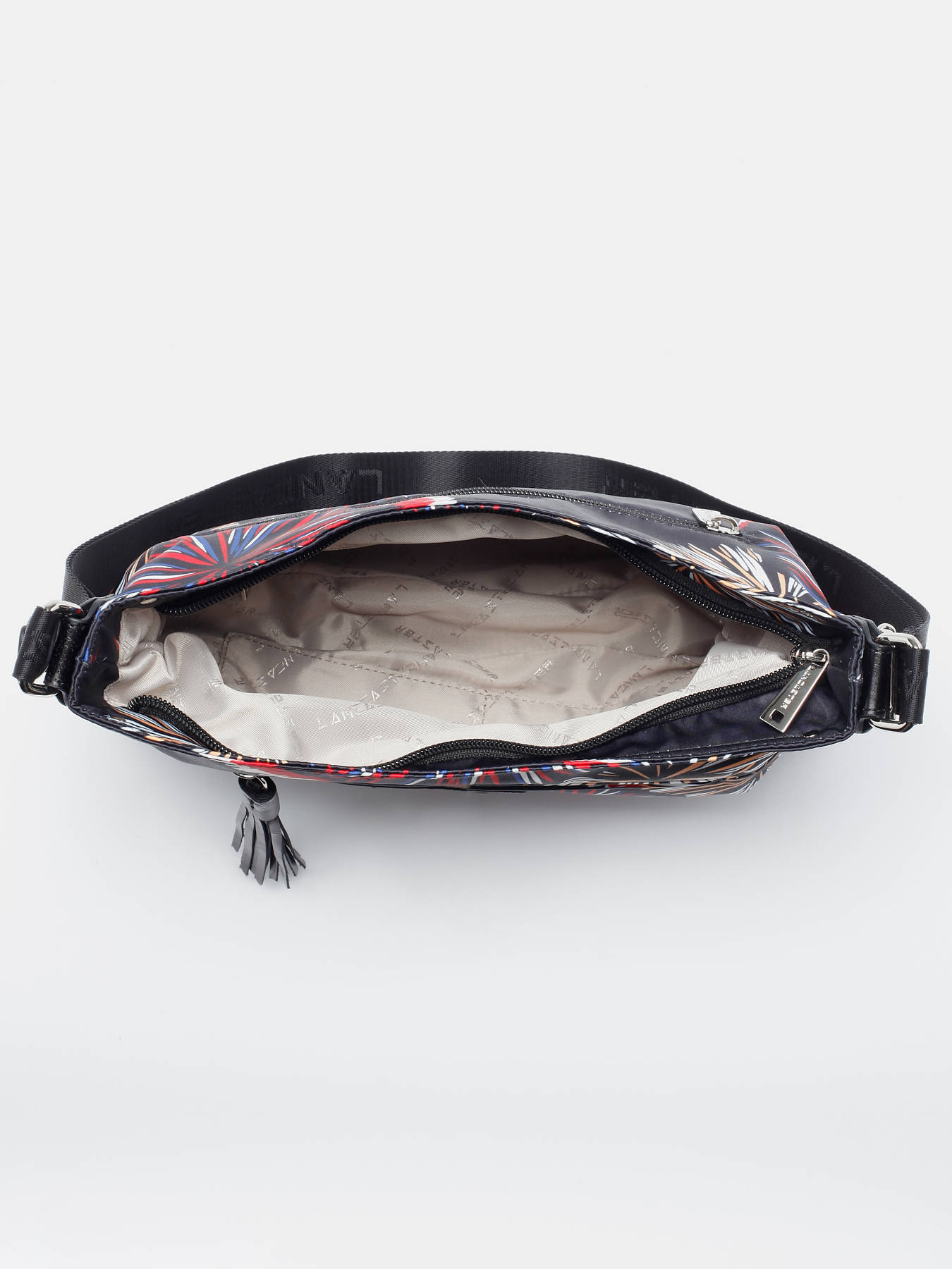 Sac bandouli?�re Lancaster Sac besace Zipp?�e Ba artifice en vente au meilleur prix