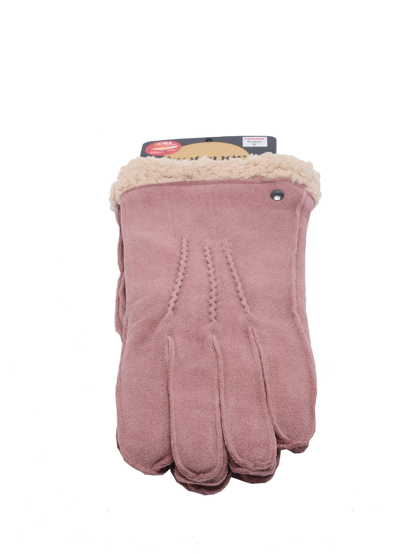 isotoner gloves pink
