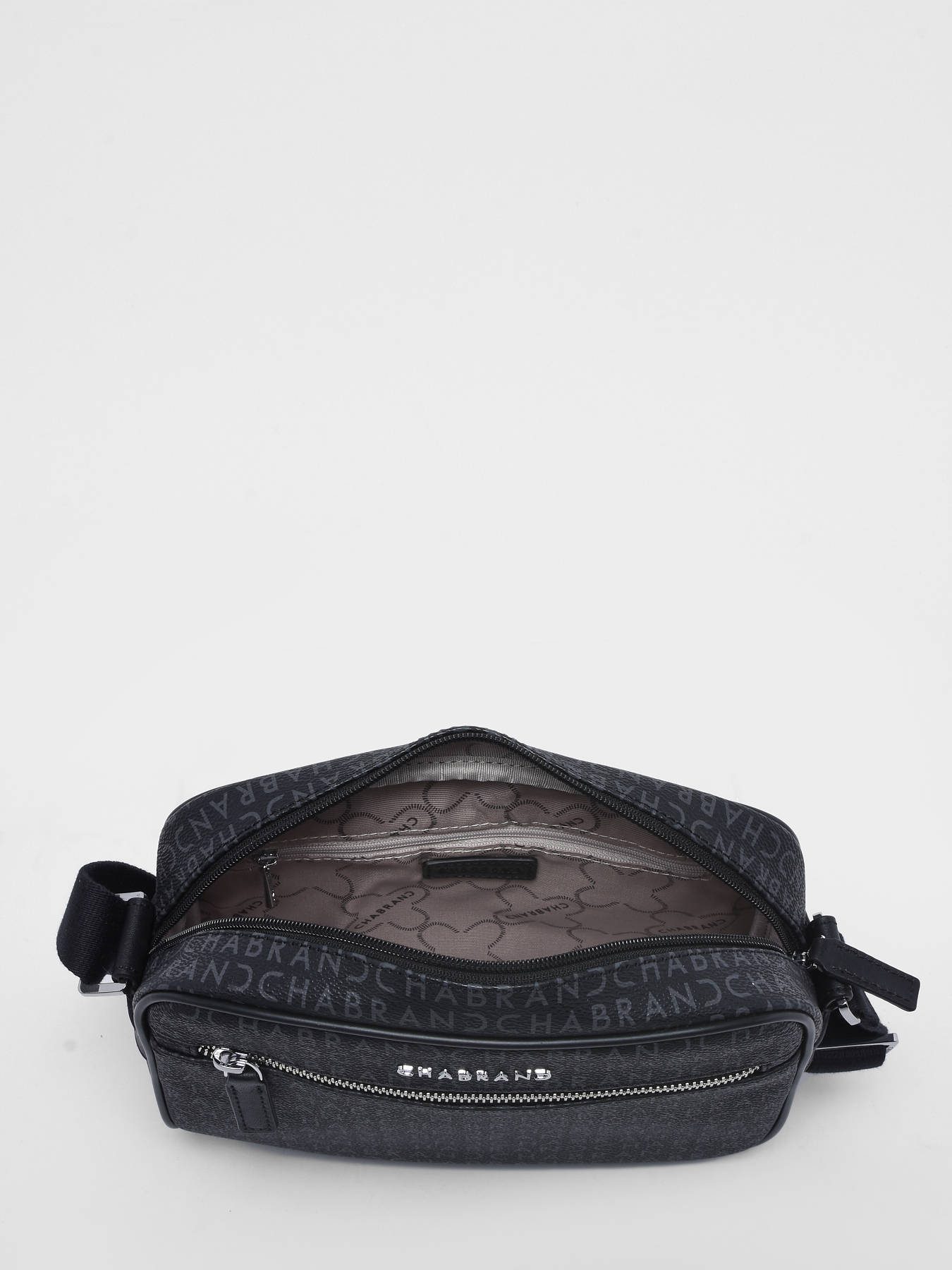 Besace, sac bandouli?�re Chabrand 84309 sigle noir en vente au meilleur prix
