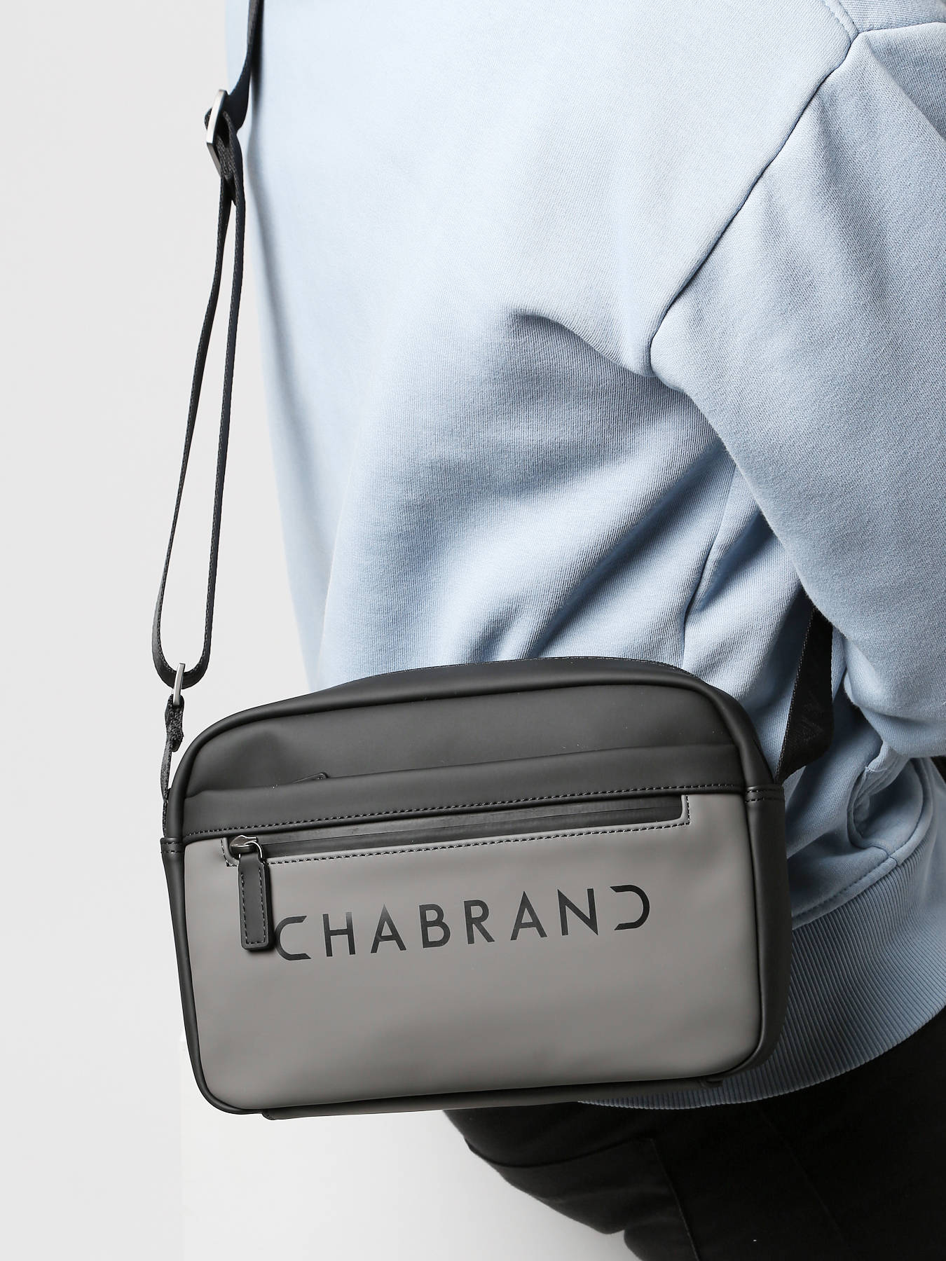 Besace, sac bandoulière Chabrand 17239 noir gris en vente au meilleur prix